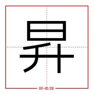 昇字五行